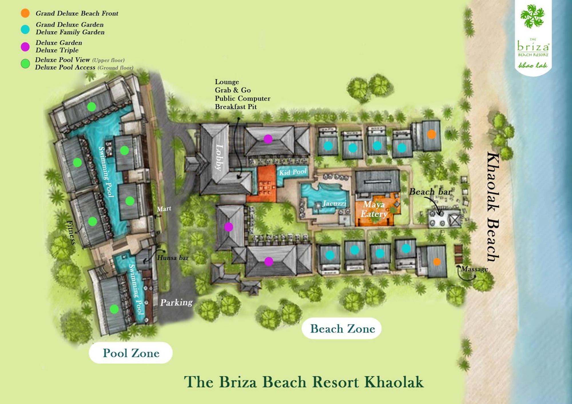 The Briza Beach Resort, Khao Lak Sha Extra Plus Exterior photo